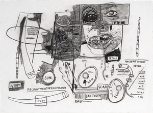 Jean-Michel Basquiat artwork